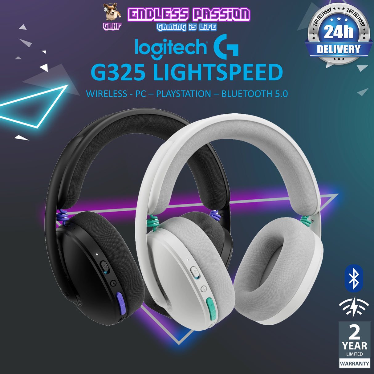 Logitech G325 LIGHTSPEED Wireless Gaming Headset