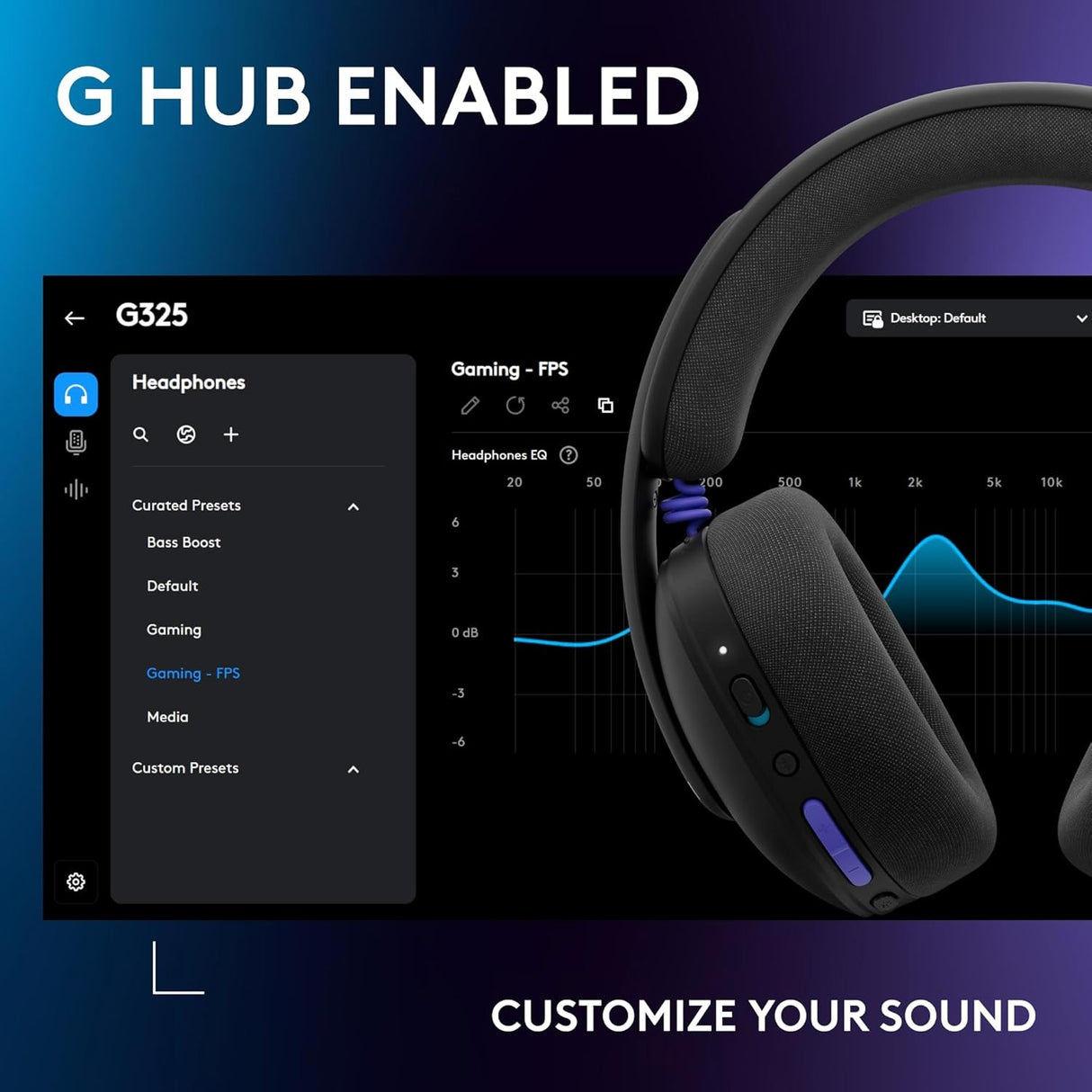 Logitech G325 LIGHTSPEED Wireless Gaming Headset