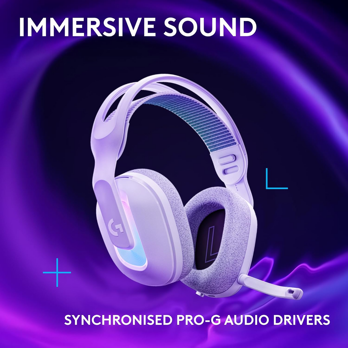 Logitech G522 LIGHTSPEED Wireless Gaming Headset with LIGHTSYNC RGB