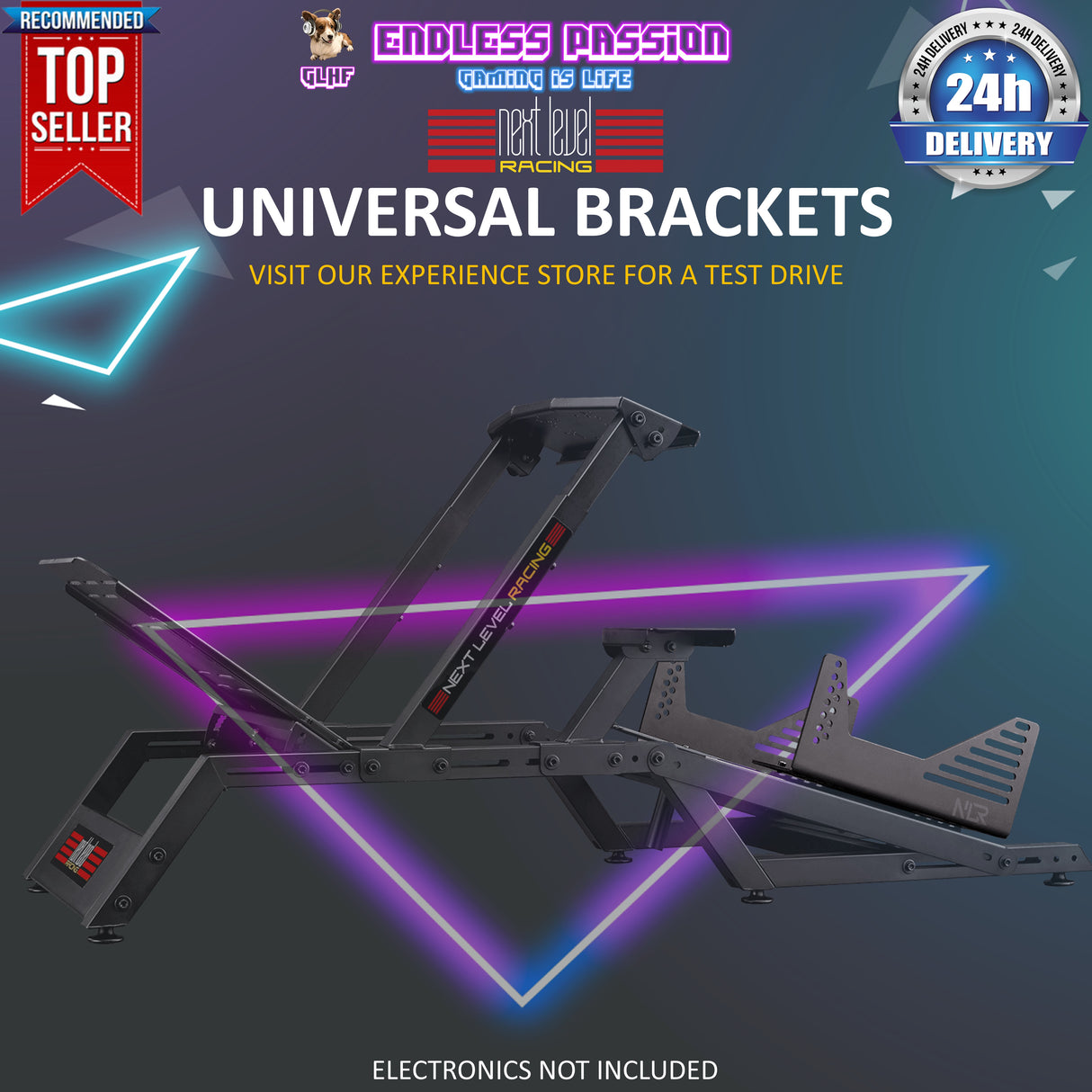 Next Level Racing Universal Brackets - NLR-A017