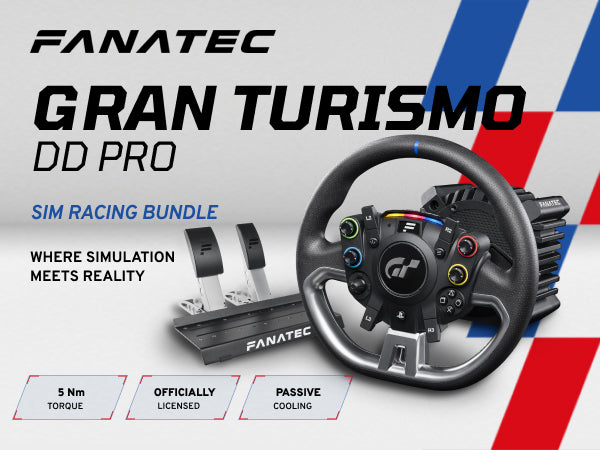 Fanatec Gran Turismo® DD Pro - 5Nm - CRD-9020007-US