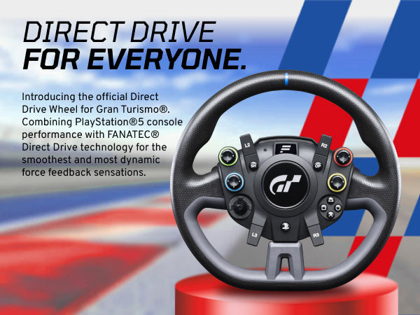 Fanatec Gran Turismo® DD Pro - 5Nm - CRD-9020007-US