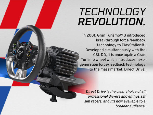 Fanatec Gran Turismo® DD Pro - 5Nm - CRD-9020007-US