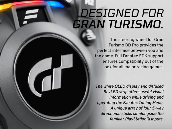 Fanatec Gran Turismo® DD Pro - 5Nm - CRD-9020007-US
