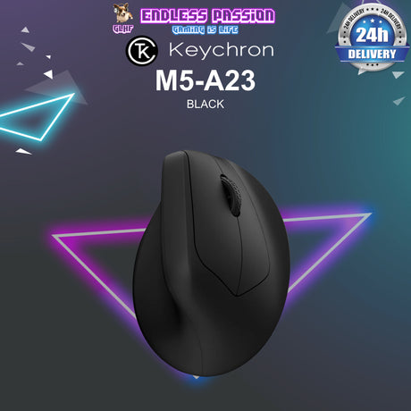 Keychron M5 Wireless Ergonomic Mouse