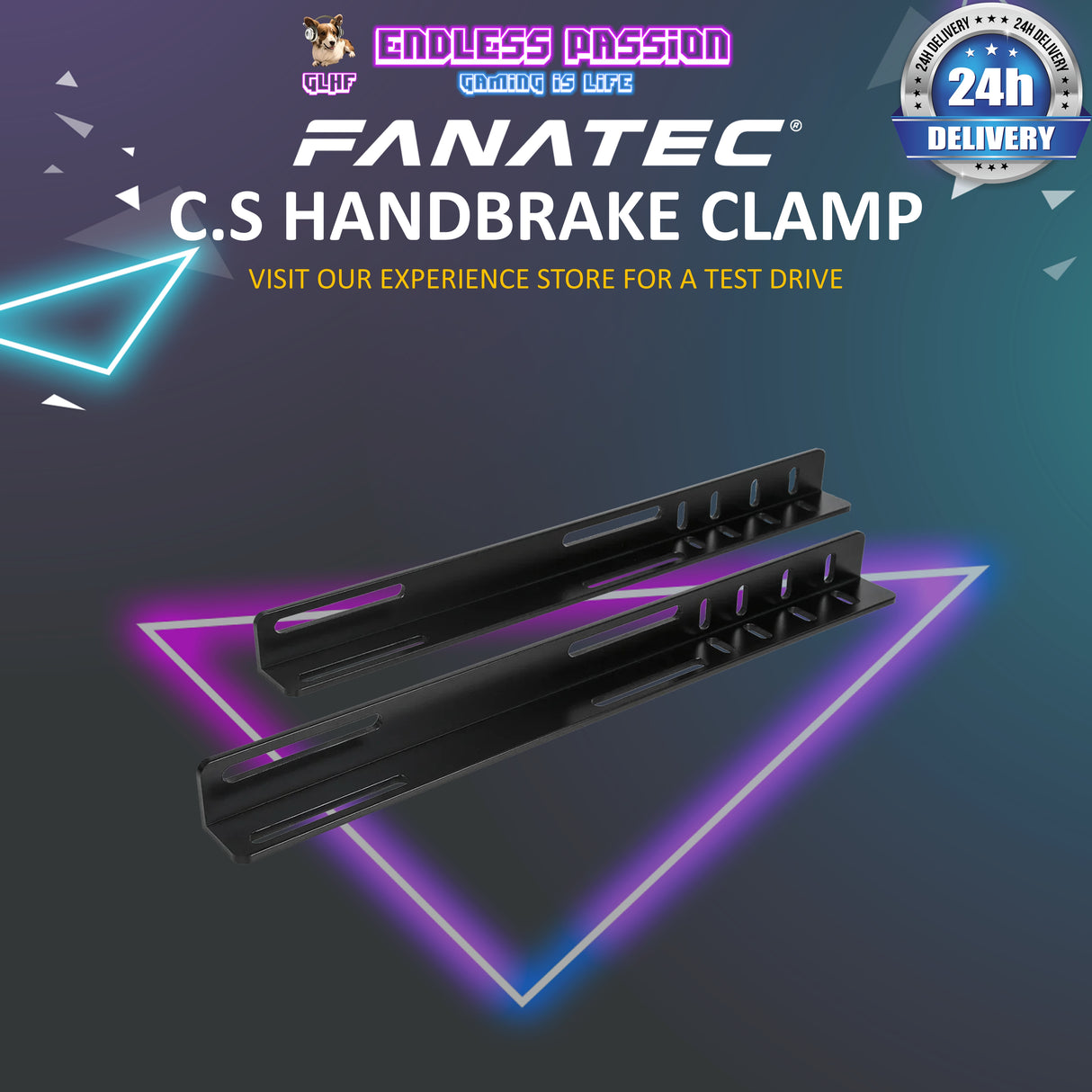 Fanatec ClubSport Handbrake Clamp Adapter [PRE ORDER]