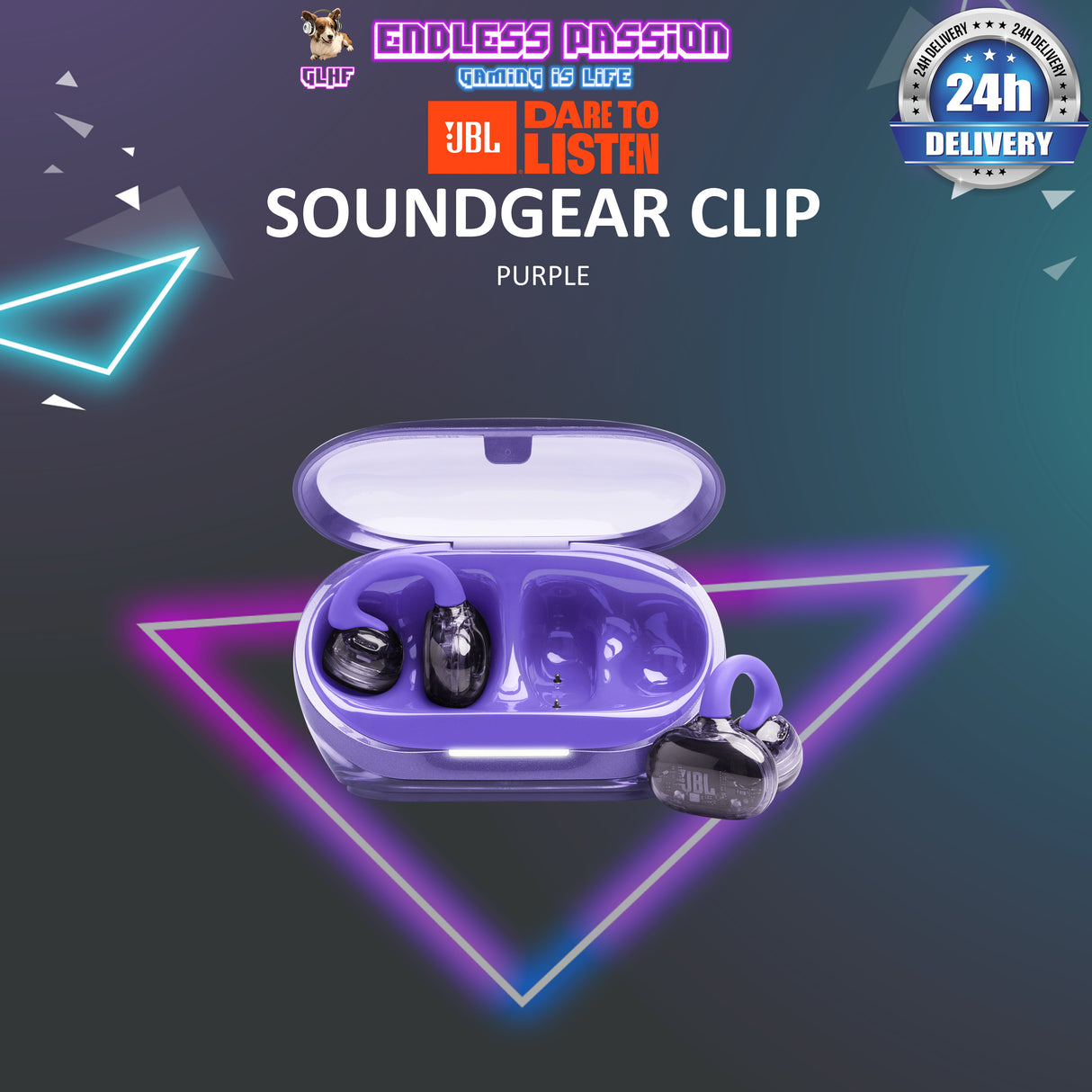 JBL Soundgear Clip Open-Ear TWS