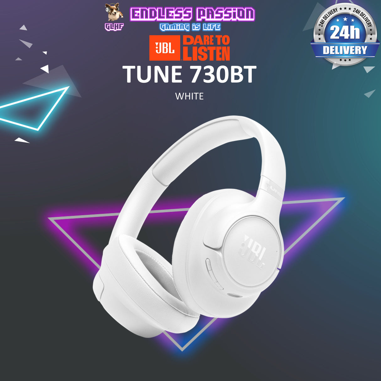 JBL Tune730 BT Over-Ear Wireless Headphone