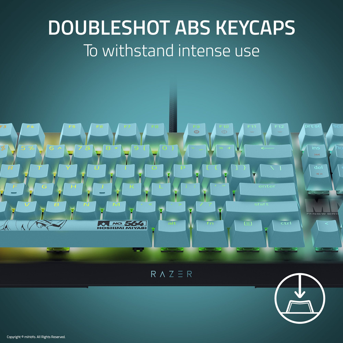 Razer BlackWidow V4 X Zenless Zone Zero Edition - Mechanical Gaming Keyboard