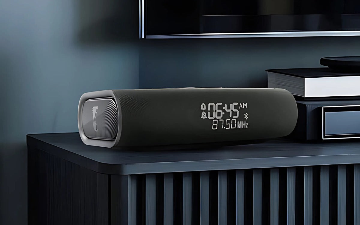 JBL Rise - Bluetooth Alarm Clock Speaker With Wireless Charging
