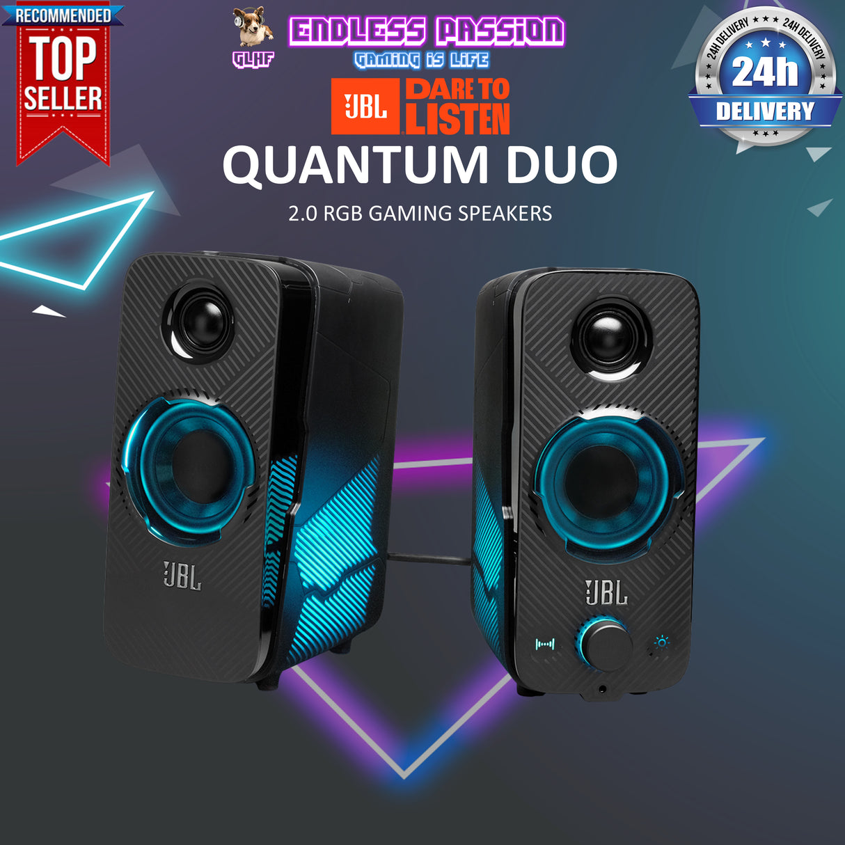 JBL Quantum Duo Gaming Speaker