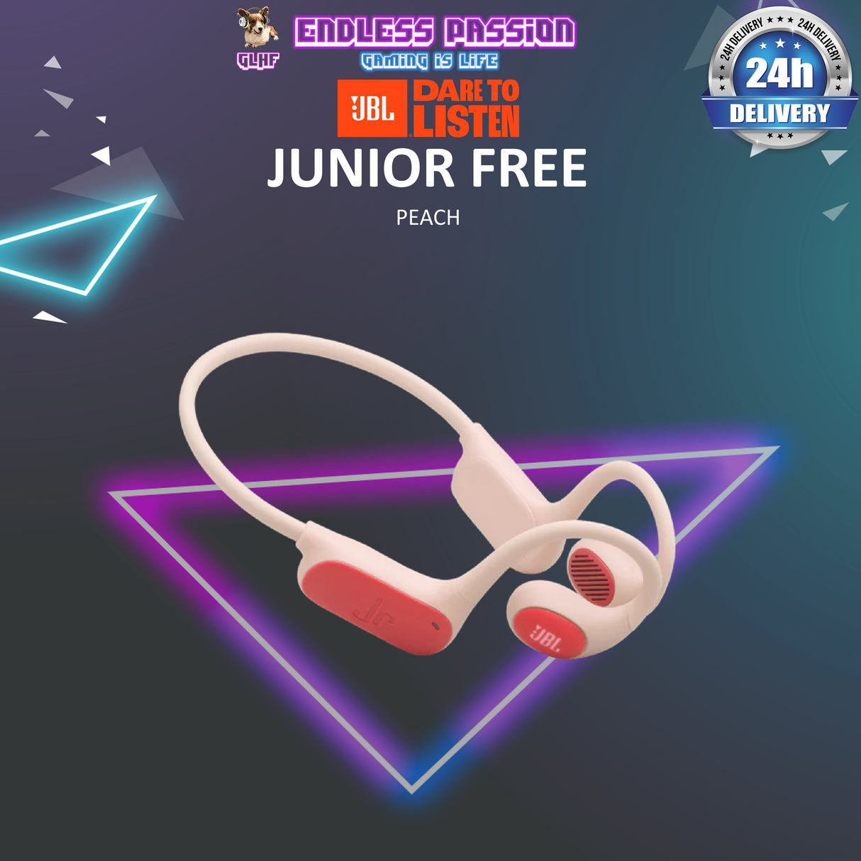 JBL Junior Free BT Open-Ear Headphone