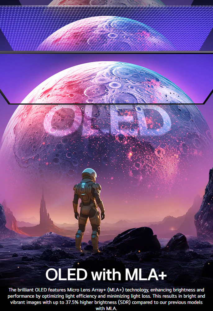 LG 32GX850A-B 32" UltraGear 4K UHD (3840 x 2160) Glossy OLED Gaming Monitor, Dual-Mode 165Hz/330Hz, 0.03ms