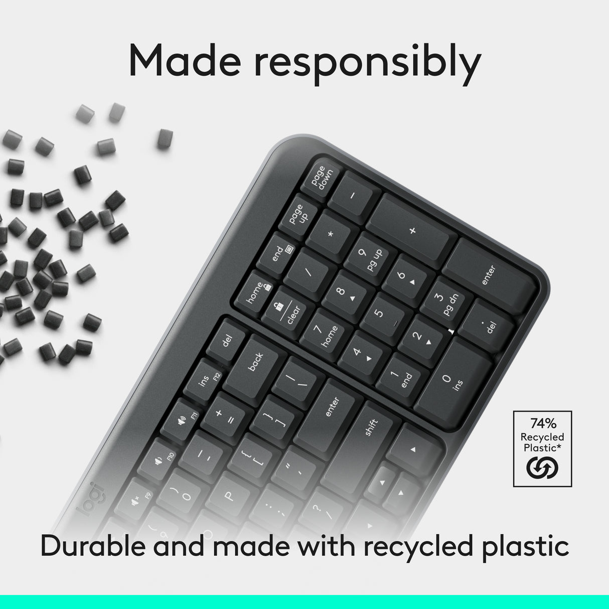 Logitech K250 Compact Bluetooth Wireless Keyboard