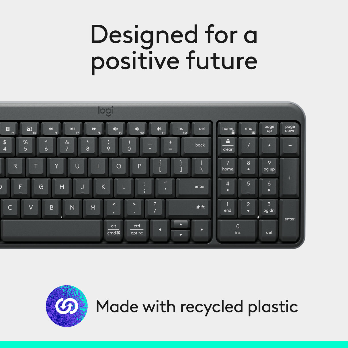 Logitech K250 Compact Bluetooth Wireless Keyboard