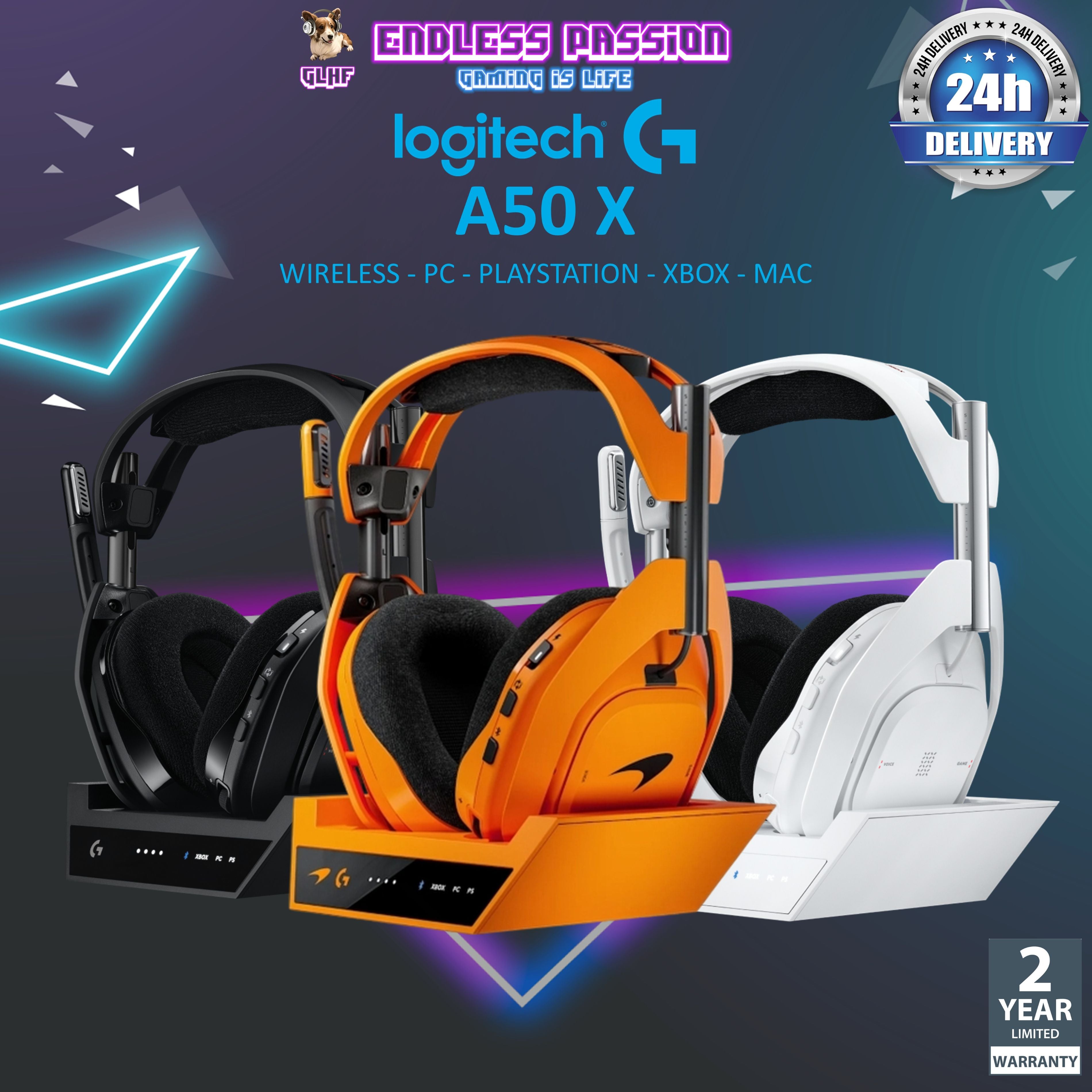 【新品未開封】LOGICOOL ASTRO A50 X LIGHTSPEED Logitech G Astro A50 X Lightspeed Wireless Gaming Headset +