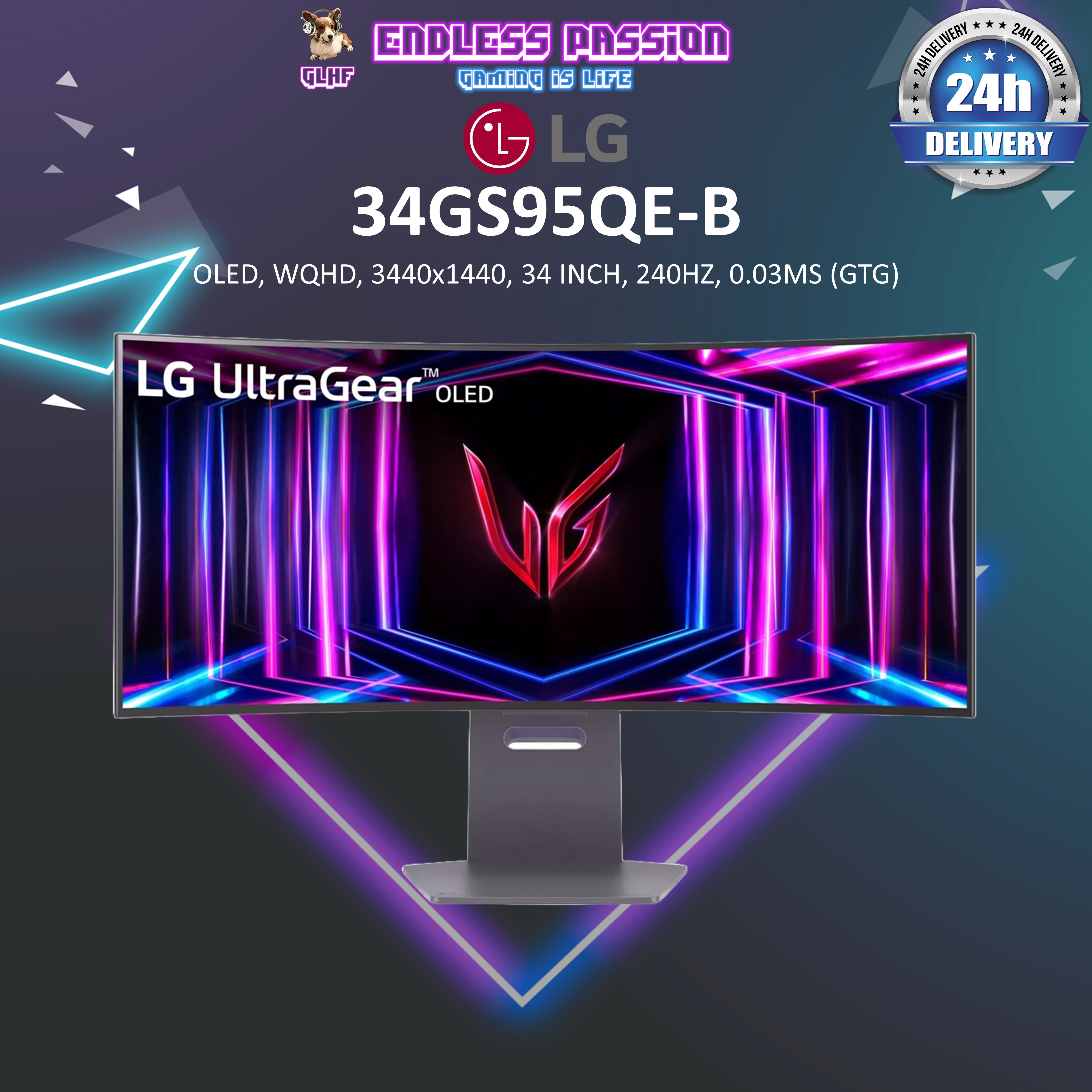 S*D様 【液晶割れジャンク】LG 34GS95QE-B OLED 33.9イン LG 34GS95QE-B Review - RTINGS.com