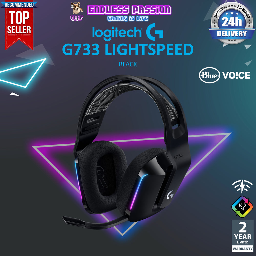 Logitech G733 Lightspeed Wireless Gaming Headset – Endless Passion