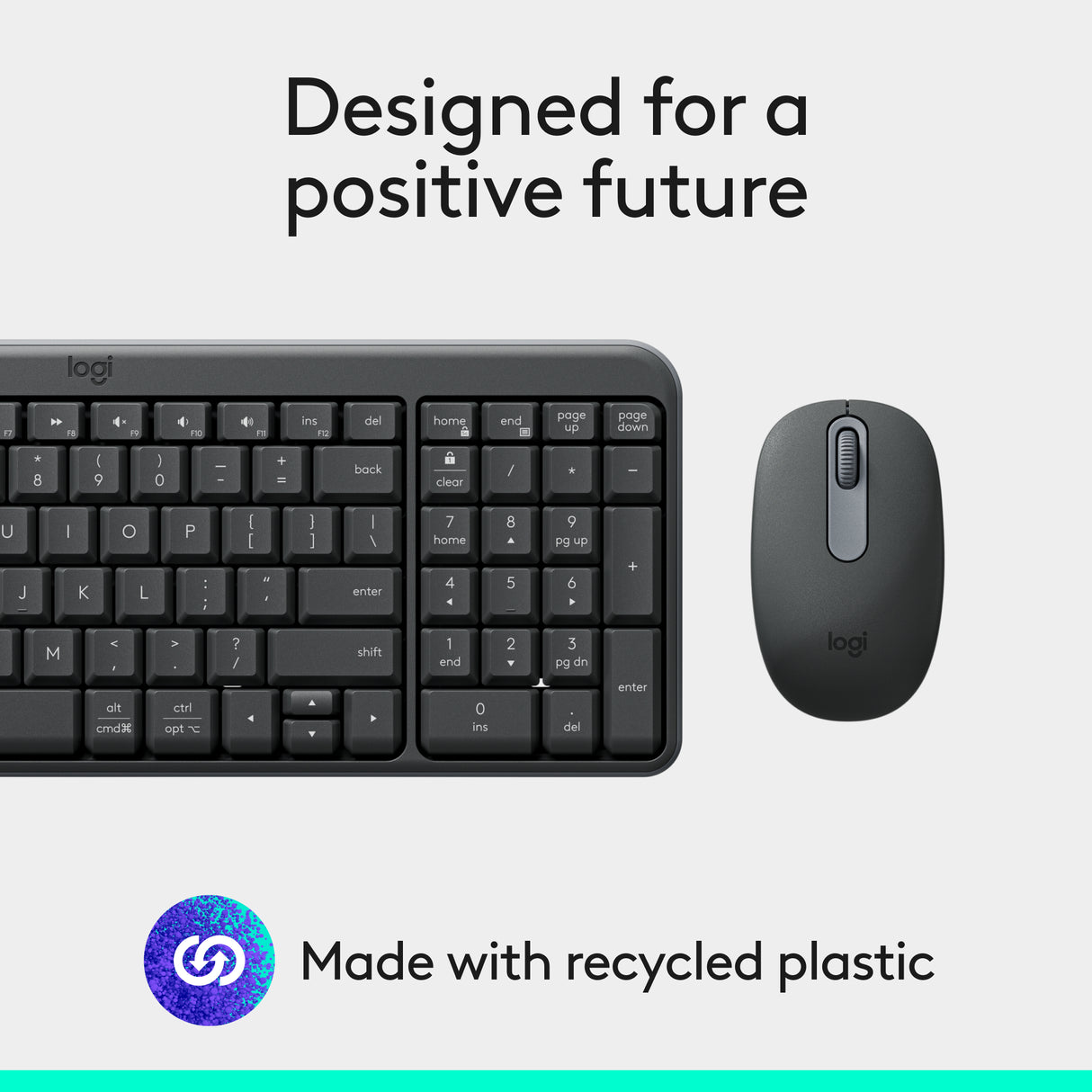 Logitech MK250 Compact Bluetooth® Wireless Combo