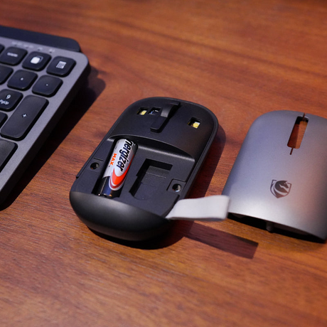 Steed MKB110DB - Silent Wireless Keyboard and Mouse Combo