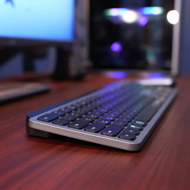 Steed MKB110DB - Silent Wireless Keyboard and Mouse Combo