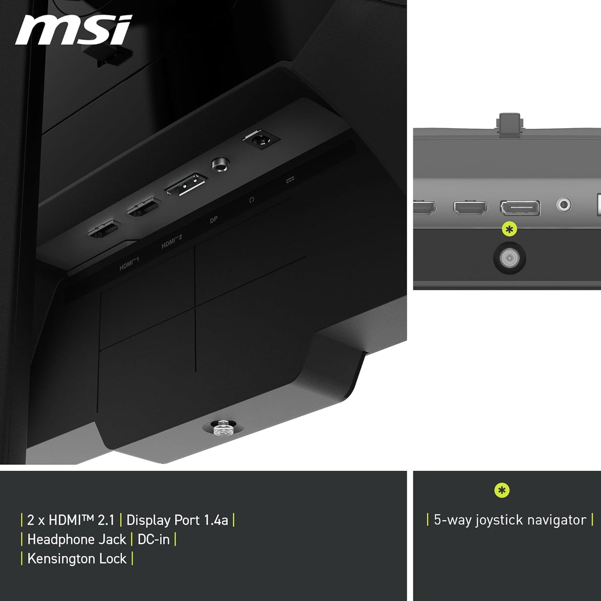 MSI MAG 274QPF X30 MV 27-inch QHD Mini-LED Gaming Monitor – 300Hz, HDR