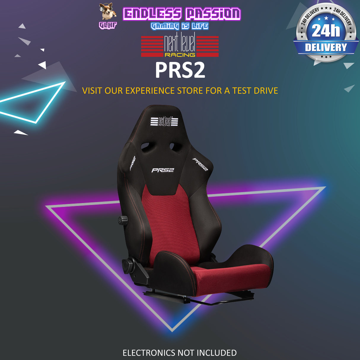 Next Level Racing Elite Reclining Seat PRS2 - NLR - E058