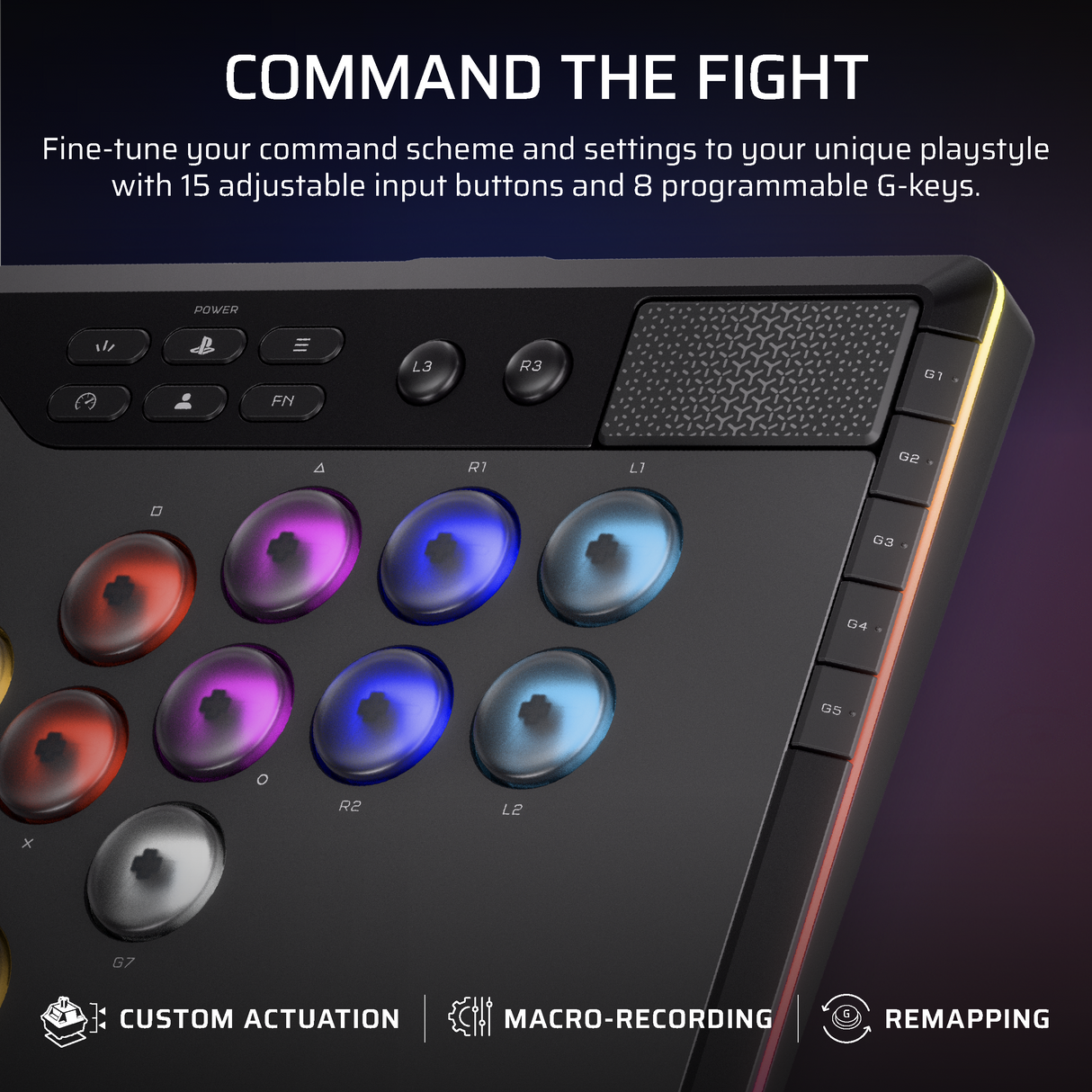 Corsair Novablade Pro Wireless Hall Effect Leverless Controller For Playstation & PC