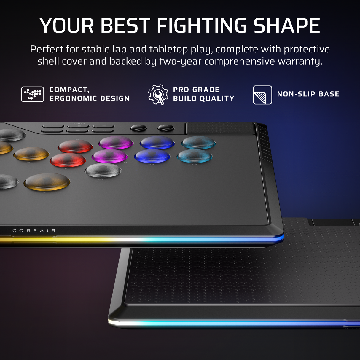 Corsair Novablade Pro Wireless Hall Effect Leverless Controller For Playstation & PC