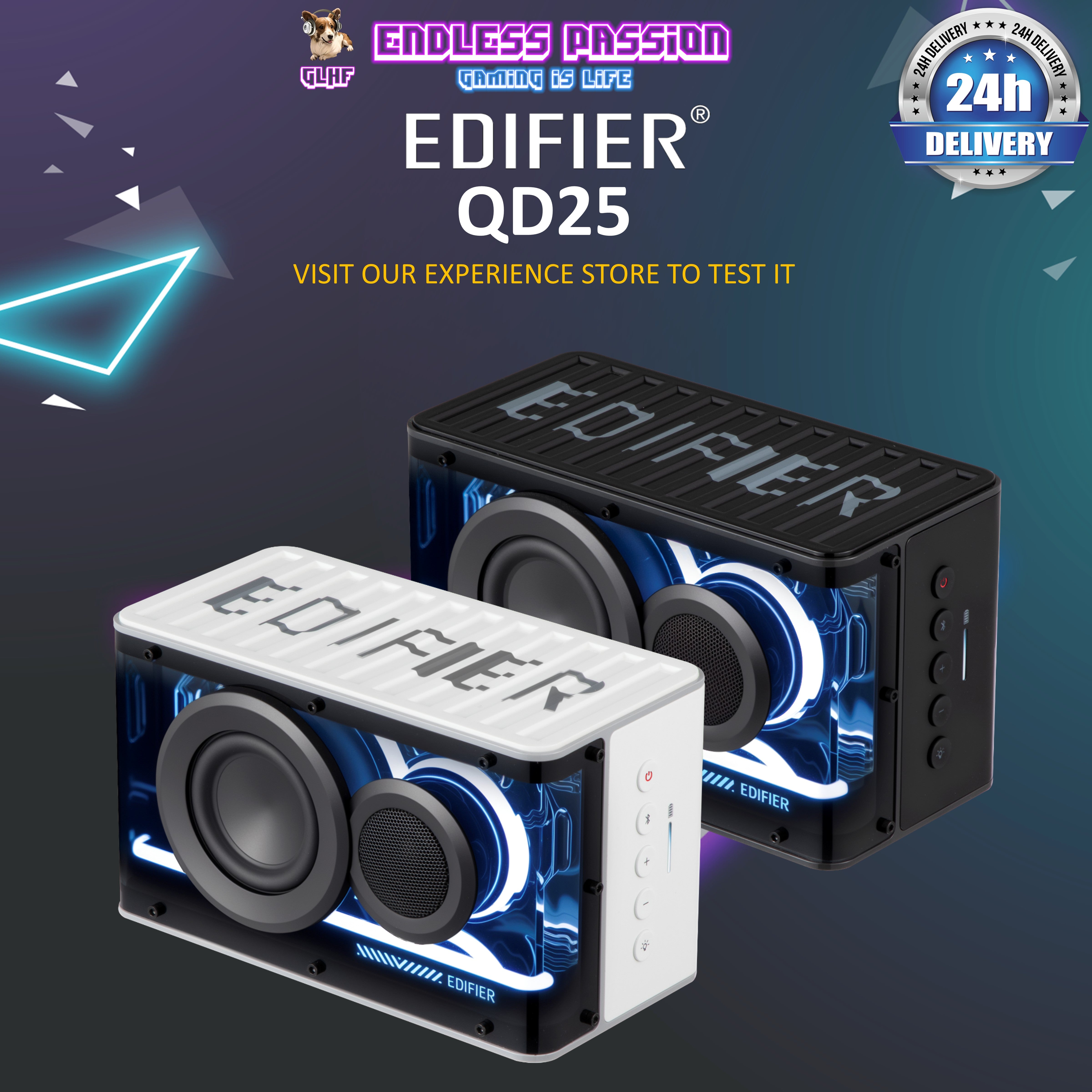 Edifier QD25 Tabletop Bluetooth Speaker – Endless Passion