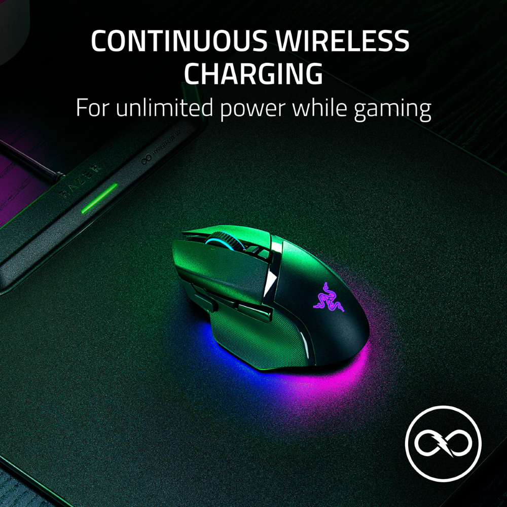 Razer HyperFlux V2 Wireless Charging Mouse Pad System