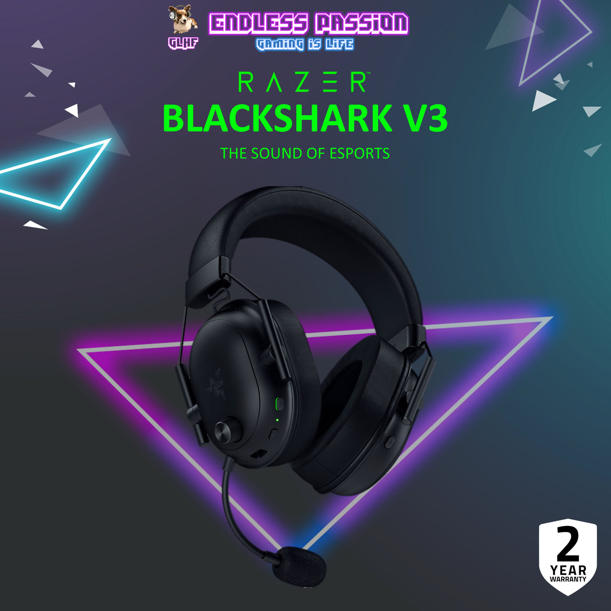 Razer BlackShark V3 Wireless Esports Headset