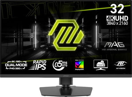 MSI MAG 322URDF E16 32-inch Dual Mode Gaming Monitor - Flat