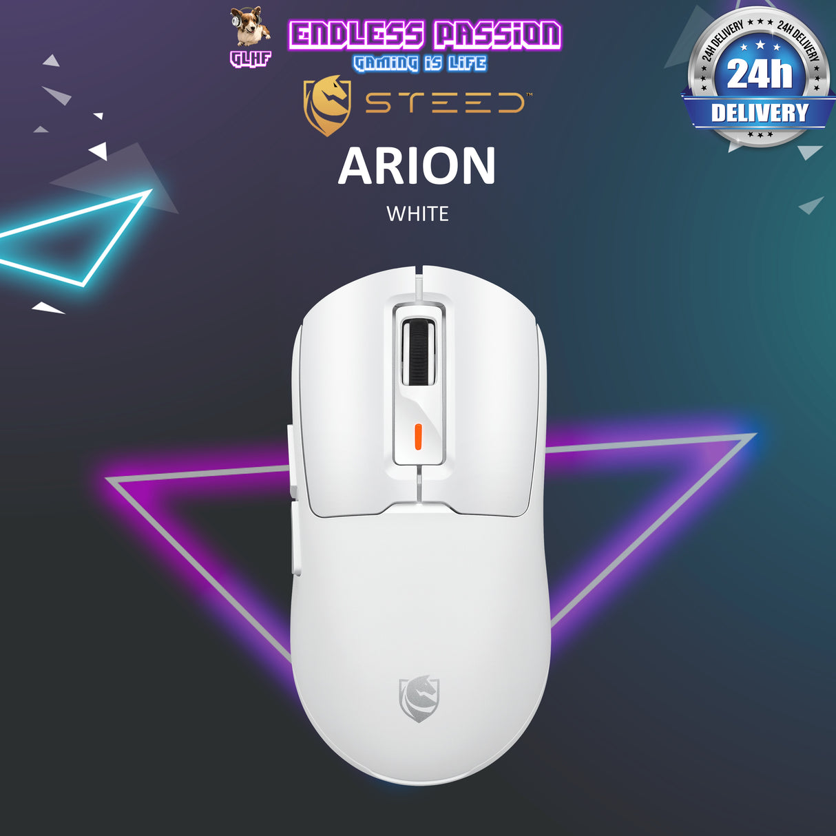 Steed Arion Superlight TRI-Mode Gaming Mouse