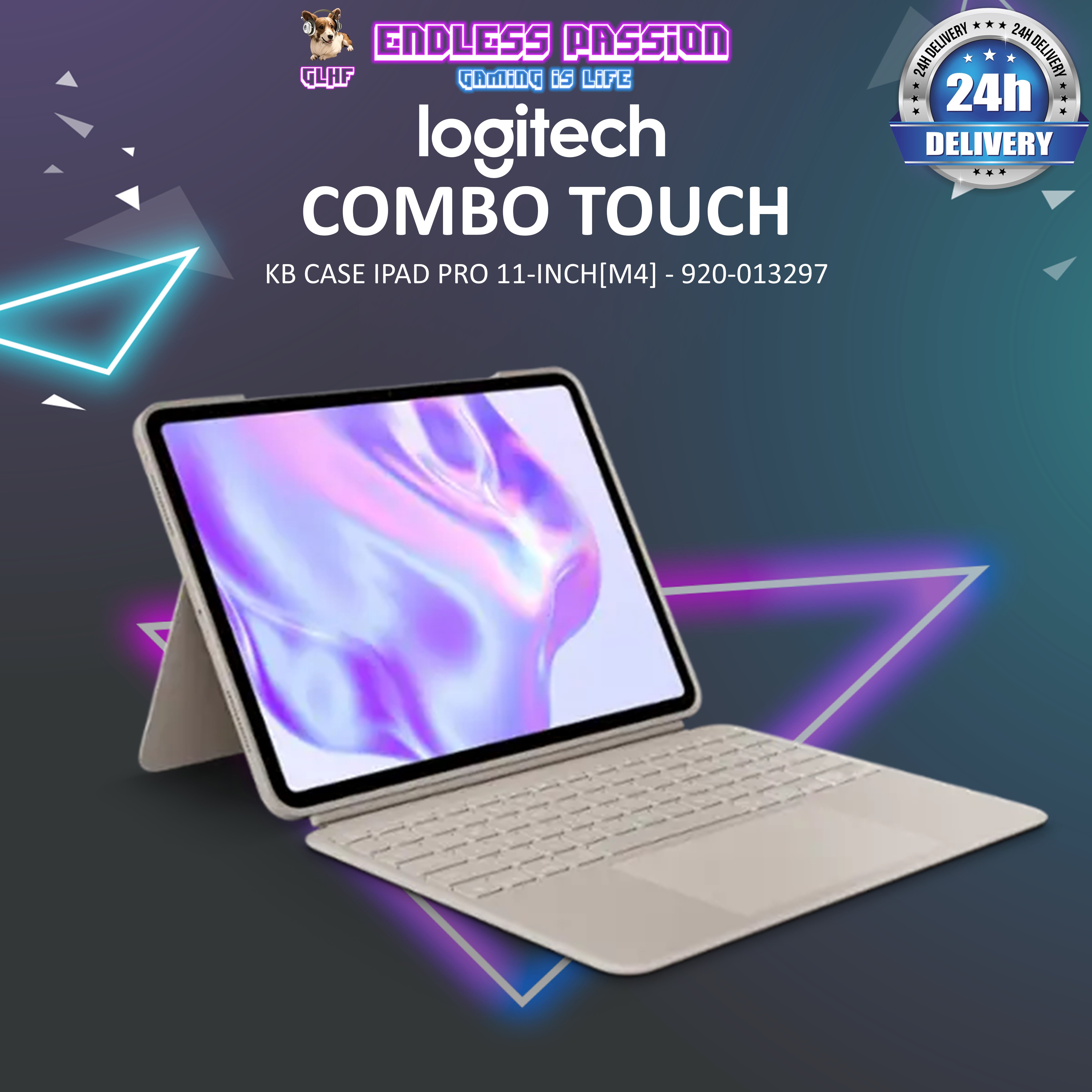 Logicool Combo Touch iPad Pro M4 11 英語配列