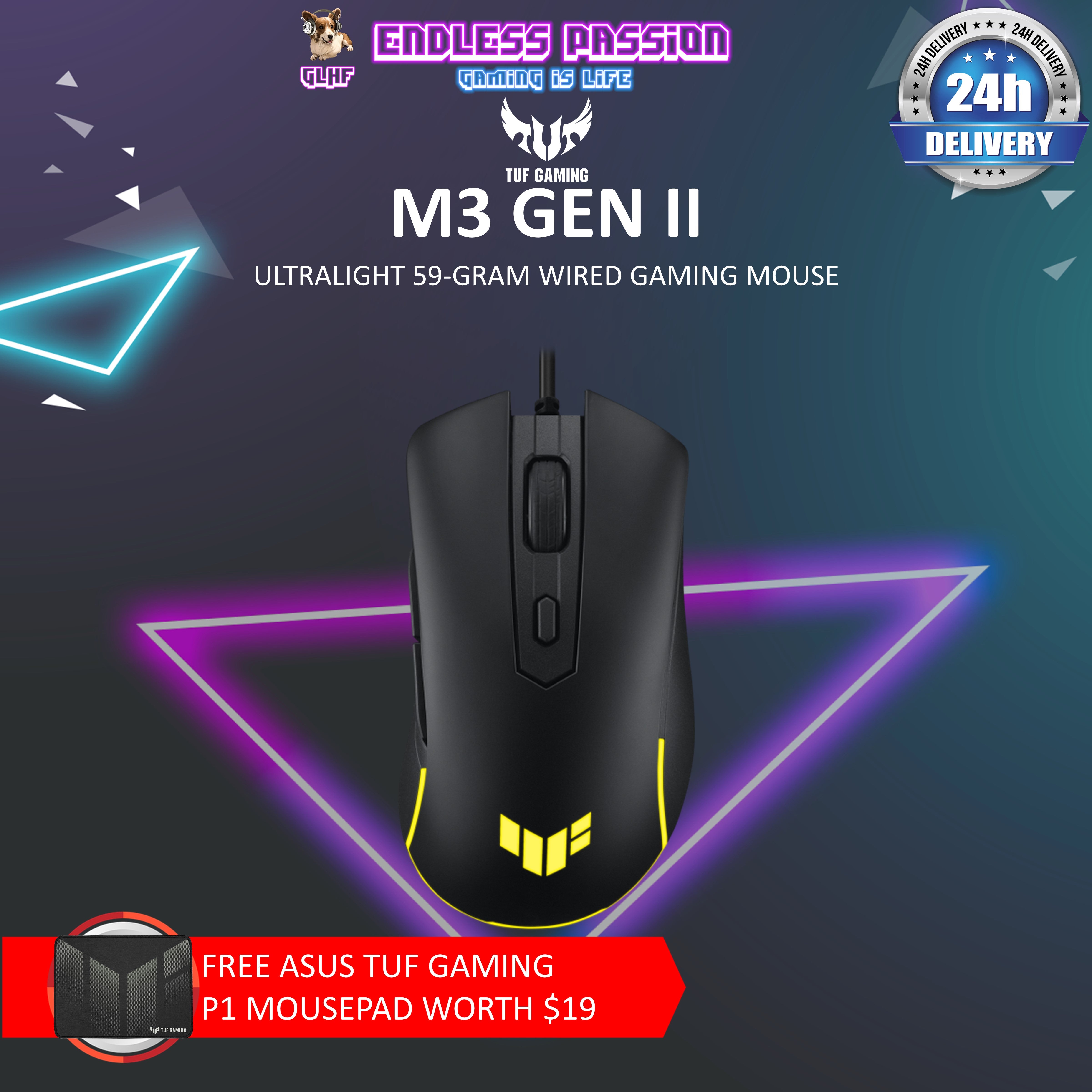 Asus TUF Gaming M3 Gen II Wired Gaming Mouse – Endless Passion