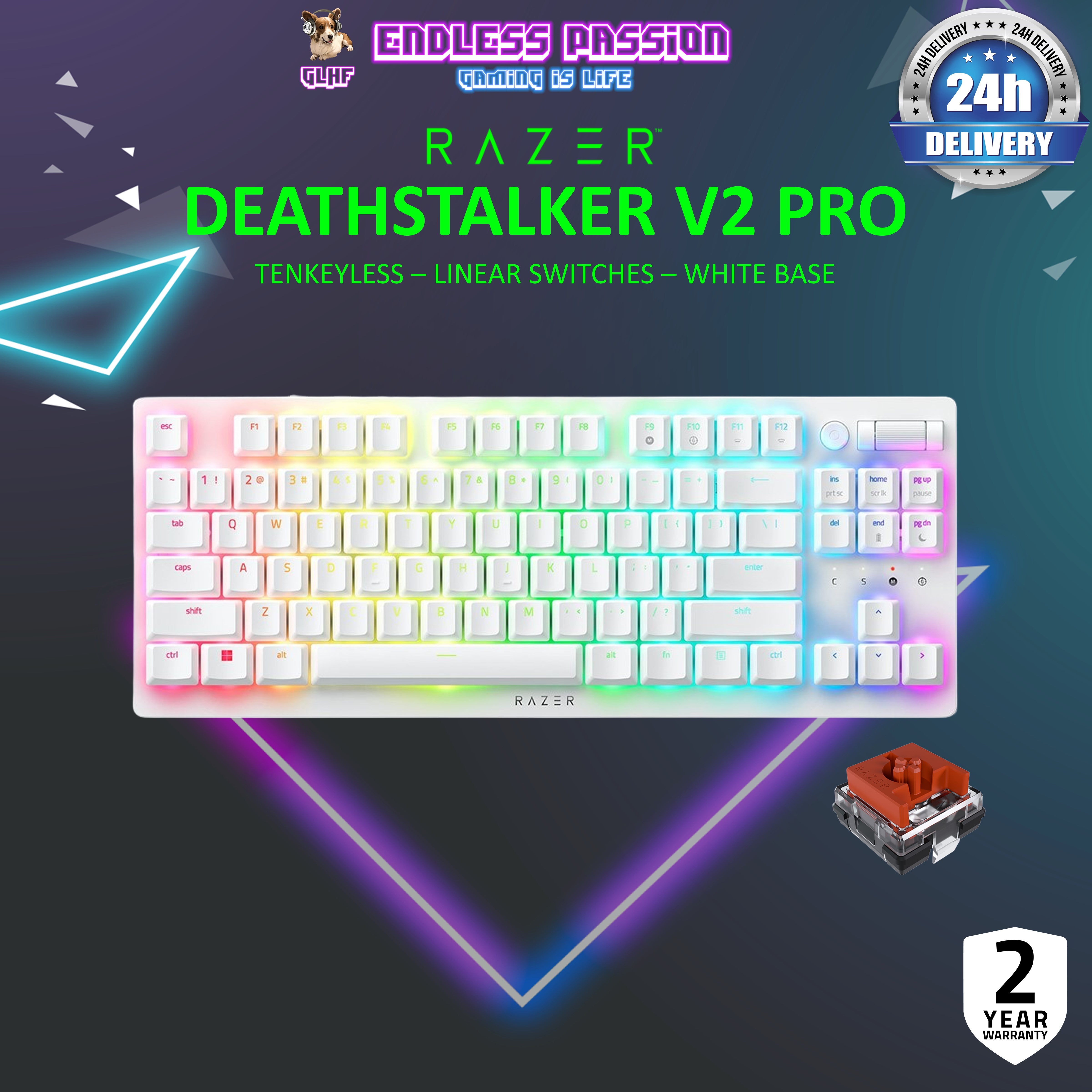 Razer DeathStalker V2 Pro Wireless Gaming Keyboard – Endless Passion