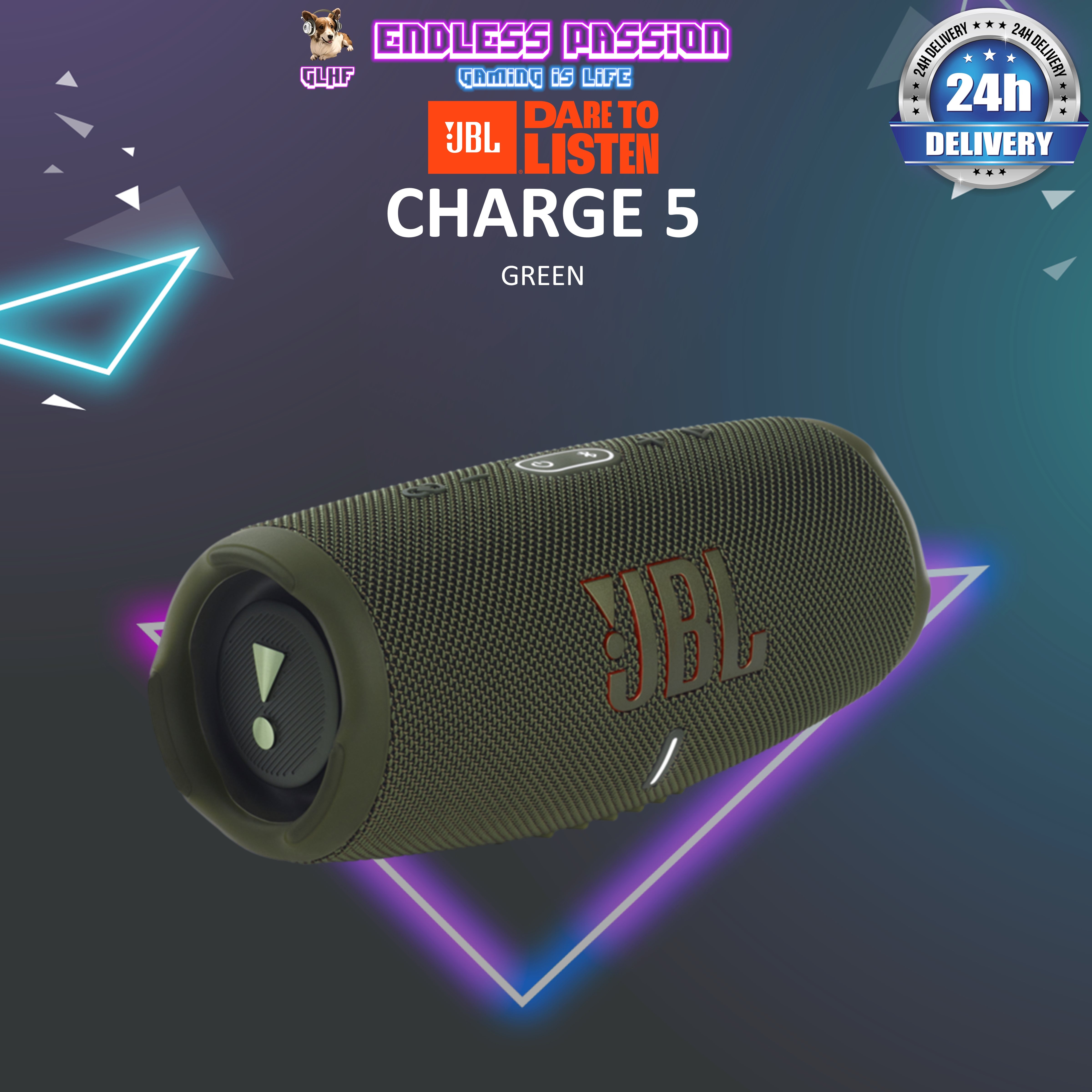 JBL Charge 5 Portable Bluetooth Speaker – Endless Passion