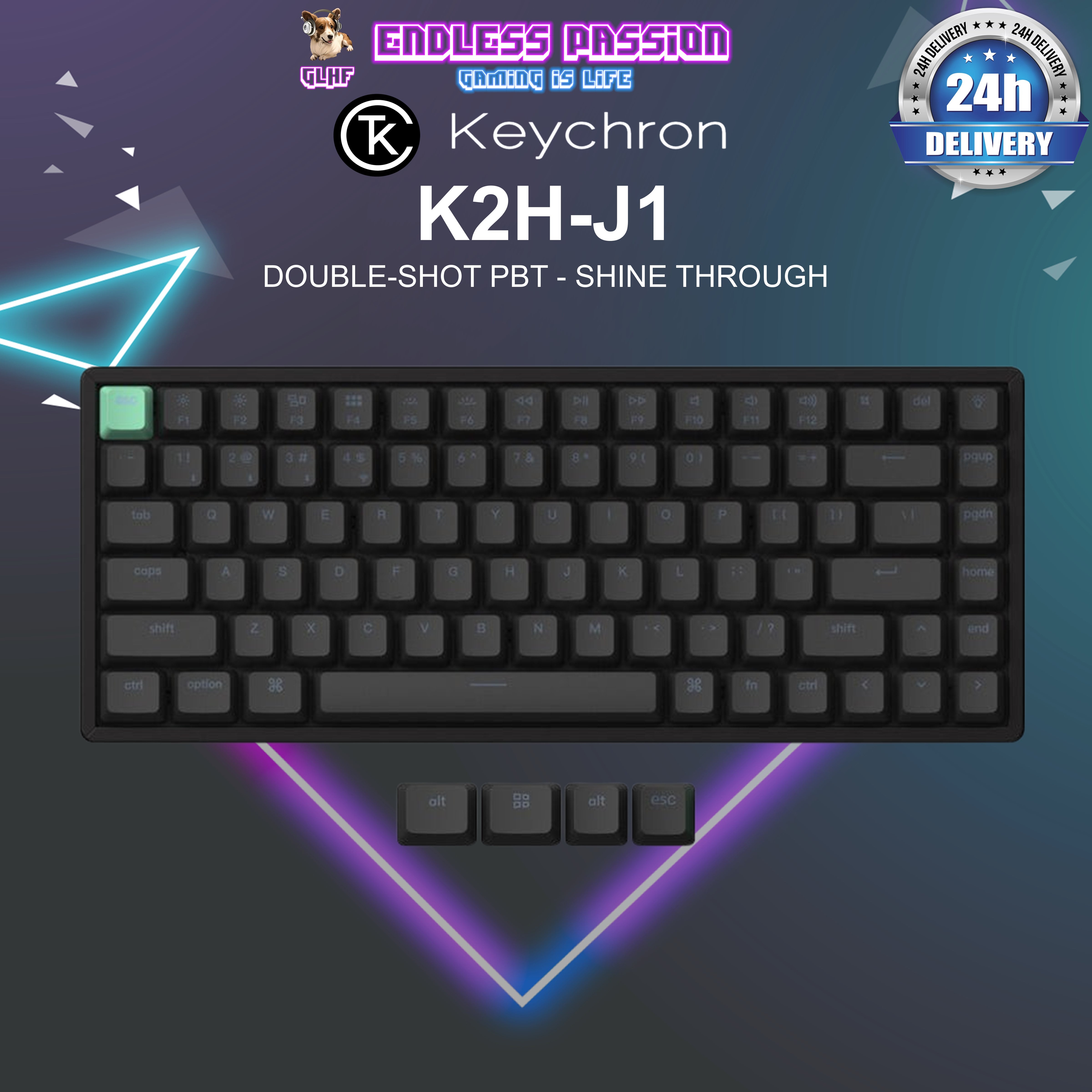 Keychron K2 HE Wireless Magnetic Switch Custom Keyboard – Endless