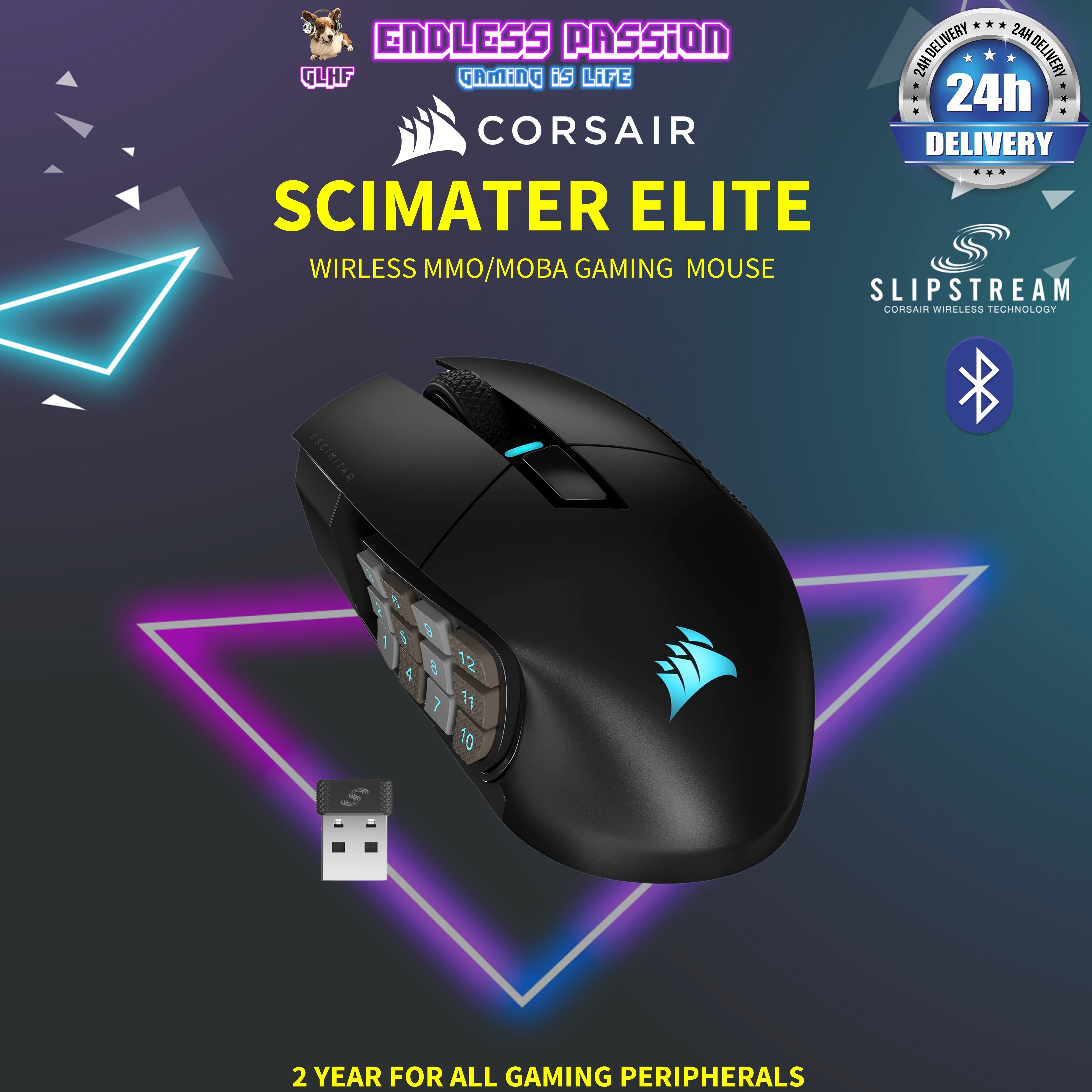 Corsair Scimitar Elite Wireless Gaming Mouse – Endless Passion