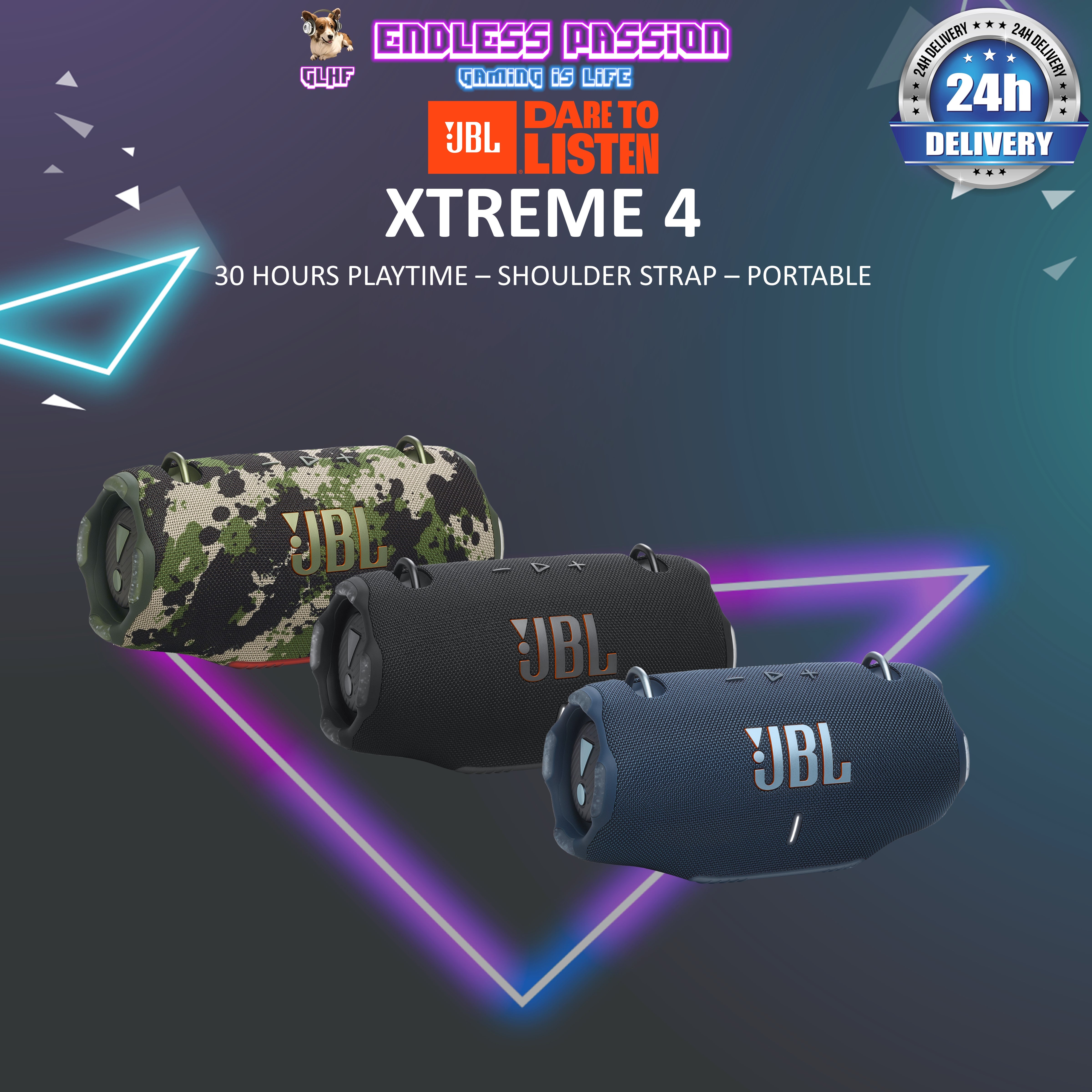 JBL Xtreme 4 Portable Bluetooth Speaker – Endless Passion