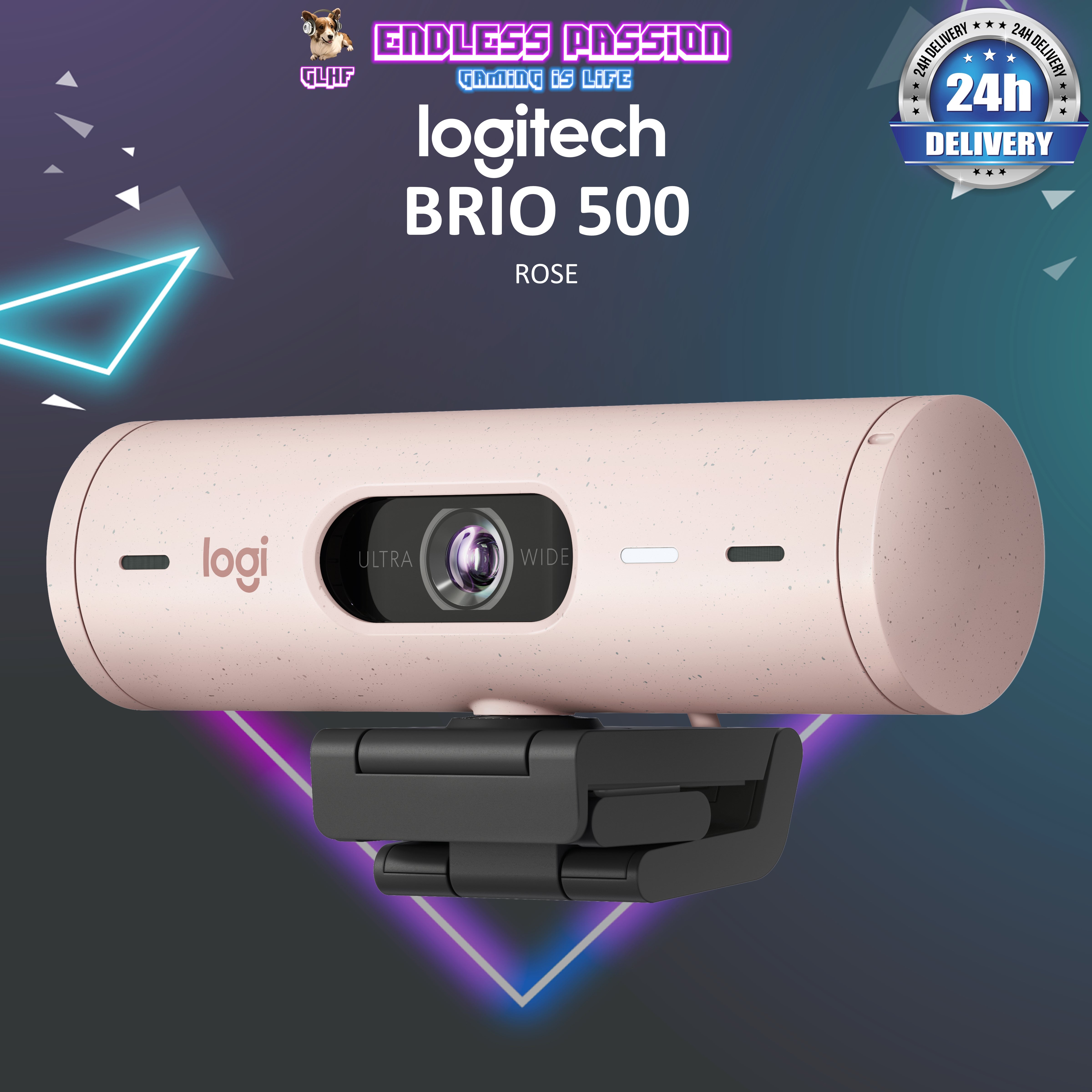 Logitech Brio 500 Full HD Webcam – Endless Passion