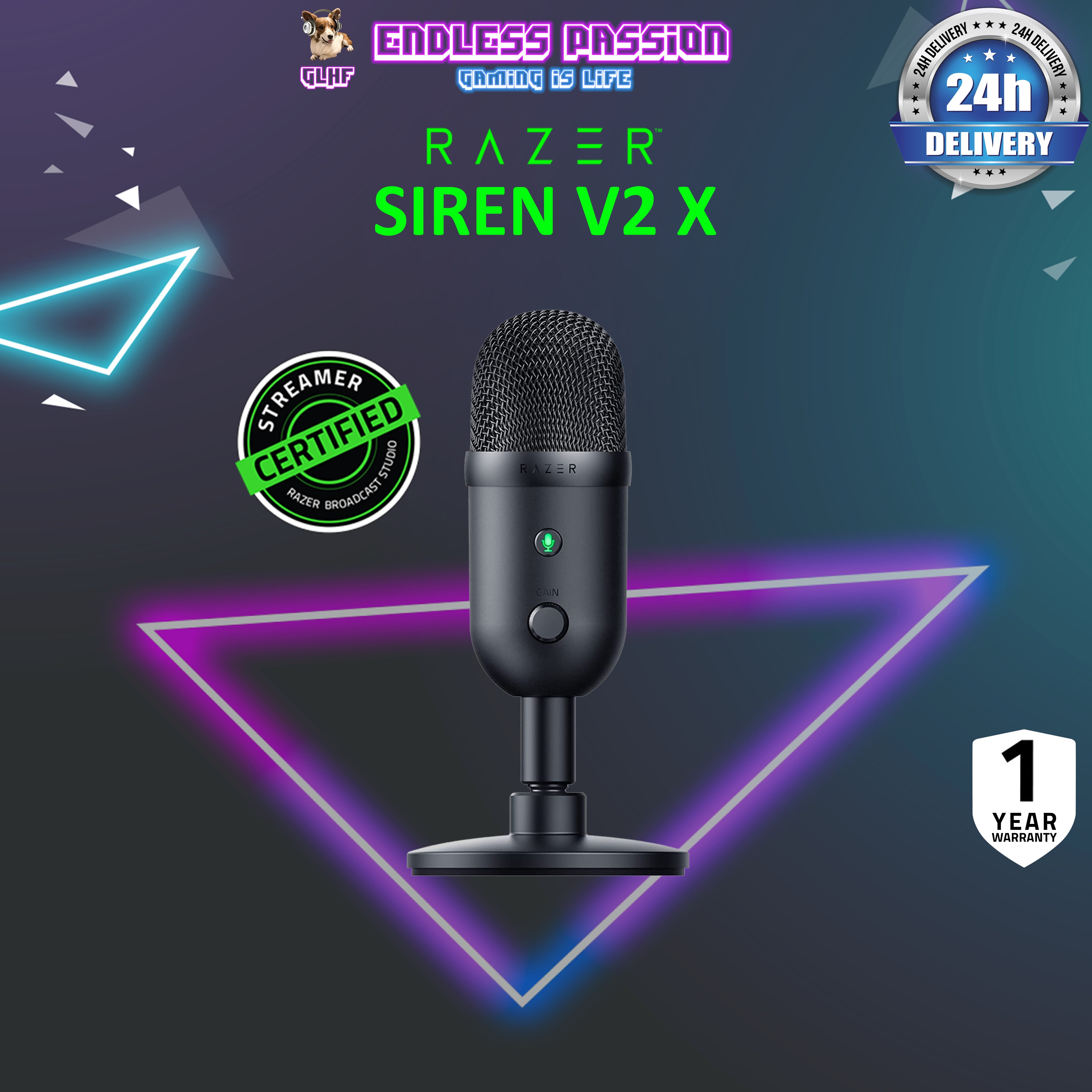 Razer Seiren V2 X USB Condenser Microphone – Endless Passion