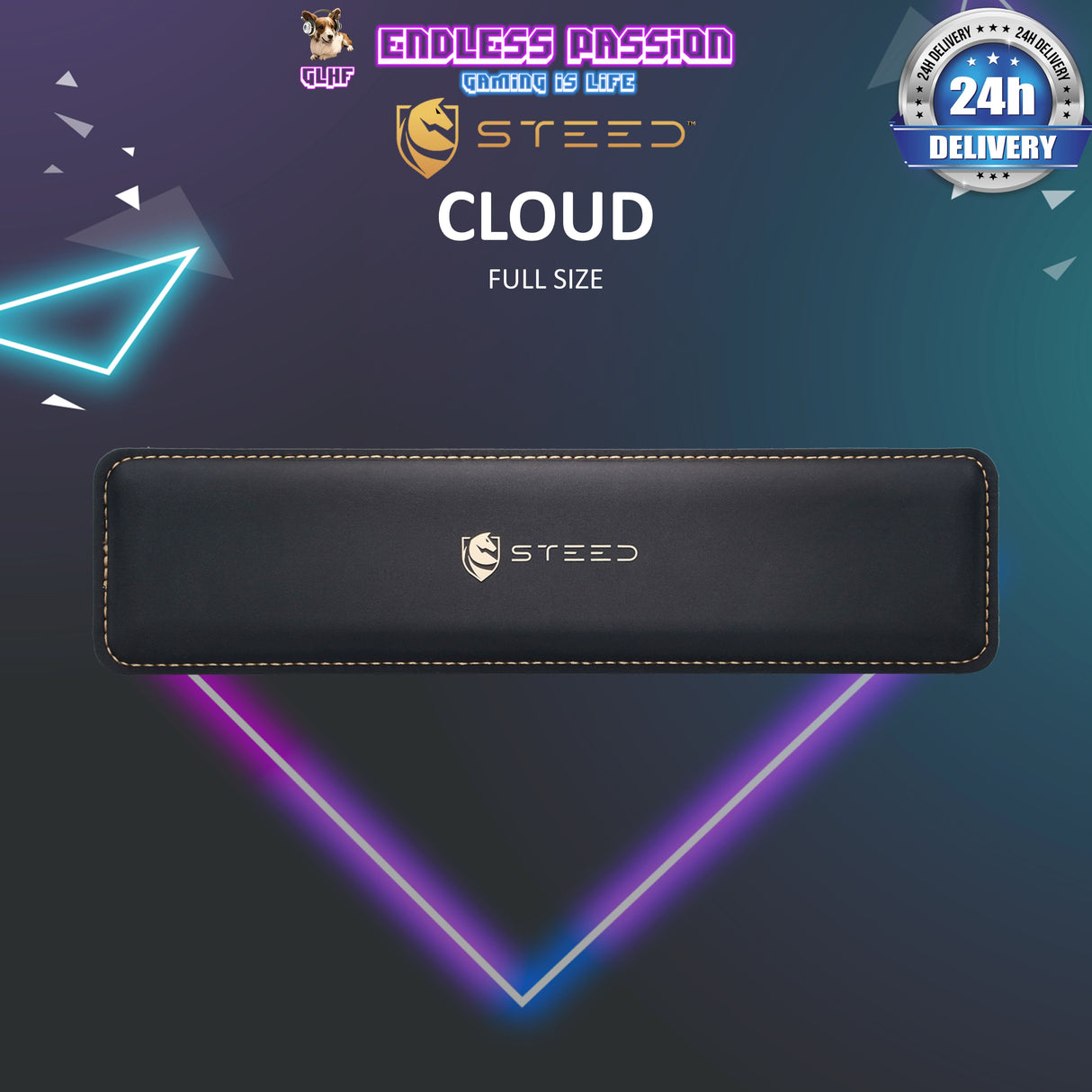 Steed Cloud - Cooling Gel Memory Foam Wrist Rest