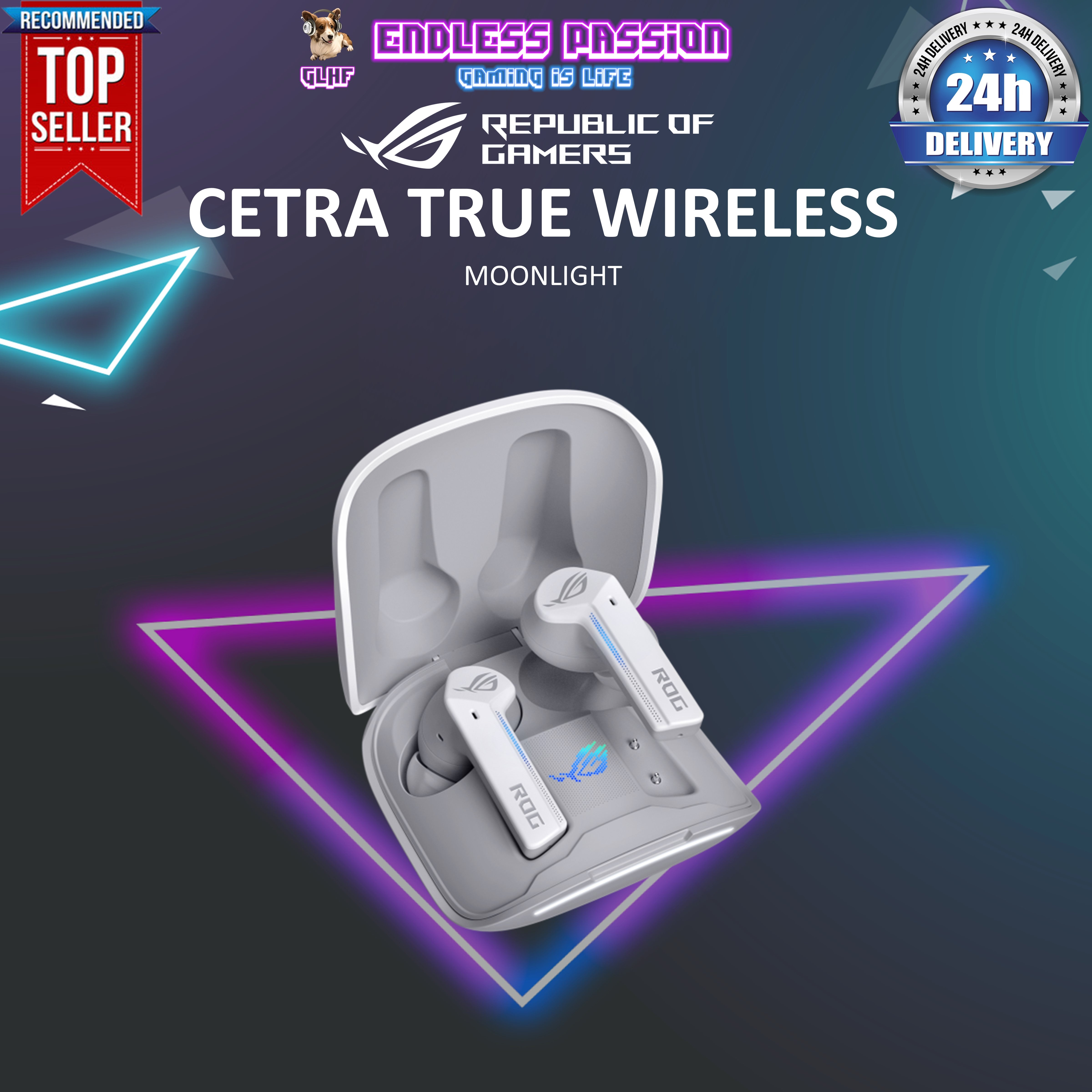 Asus ROG Cetra True Wireless Gaming Earbuds – Endless Passion