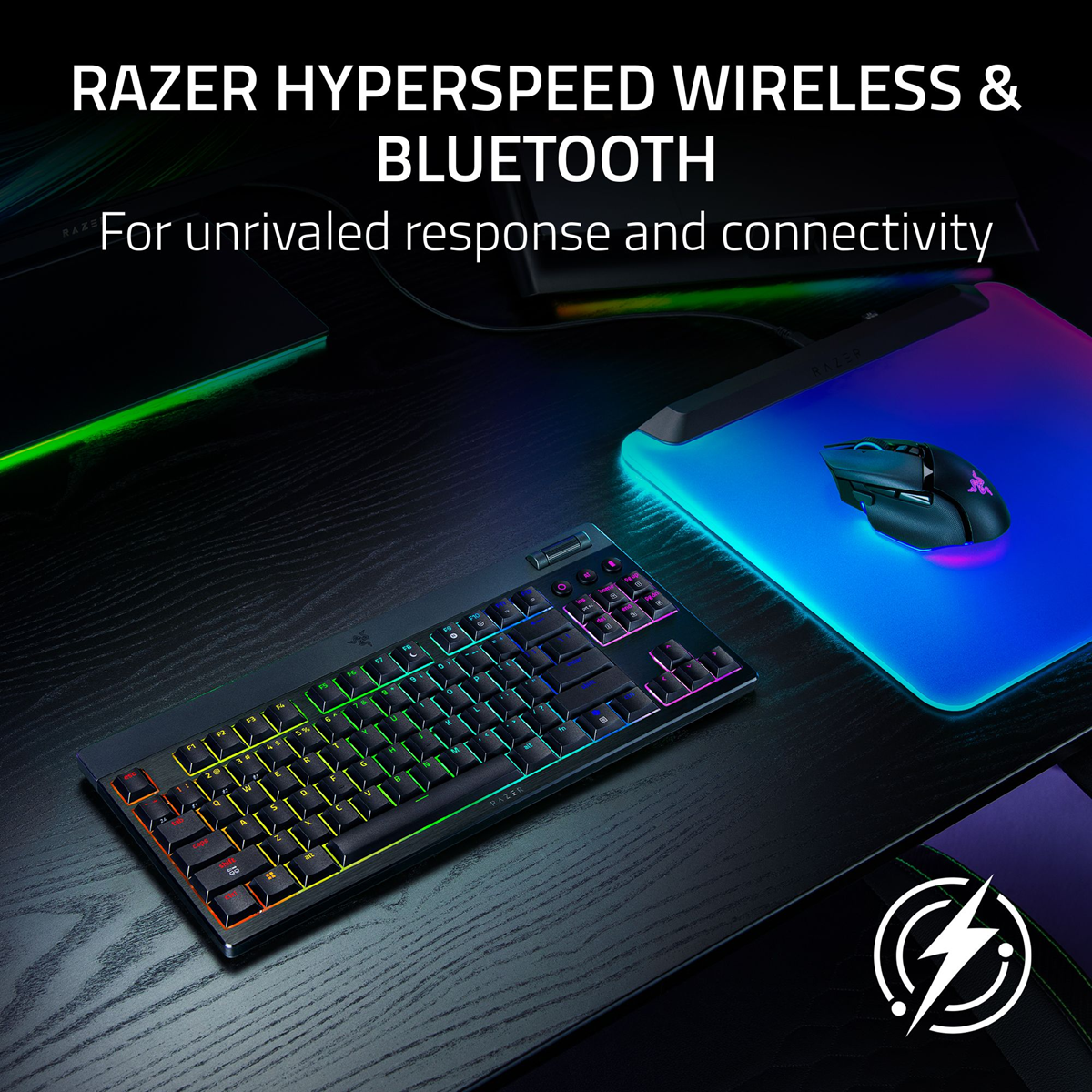 Razer BlackWidow V4 Low profile Tenkeyless HyperSpeed