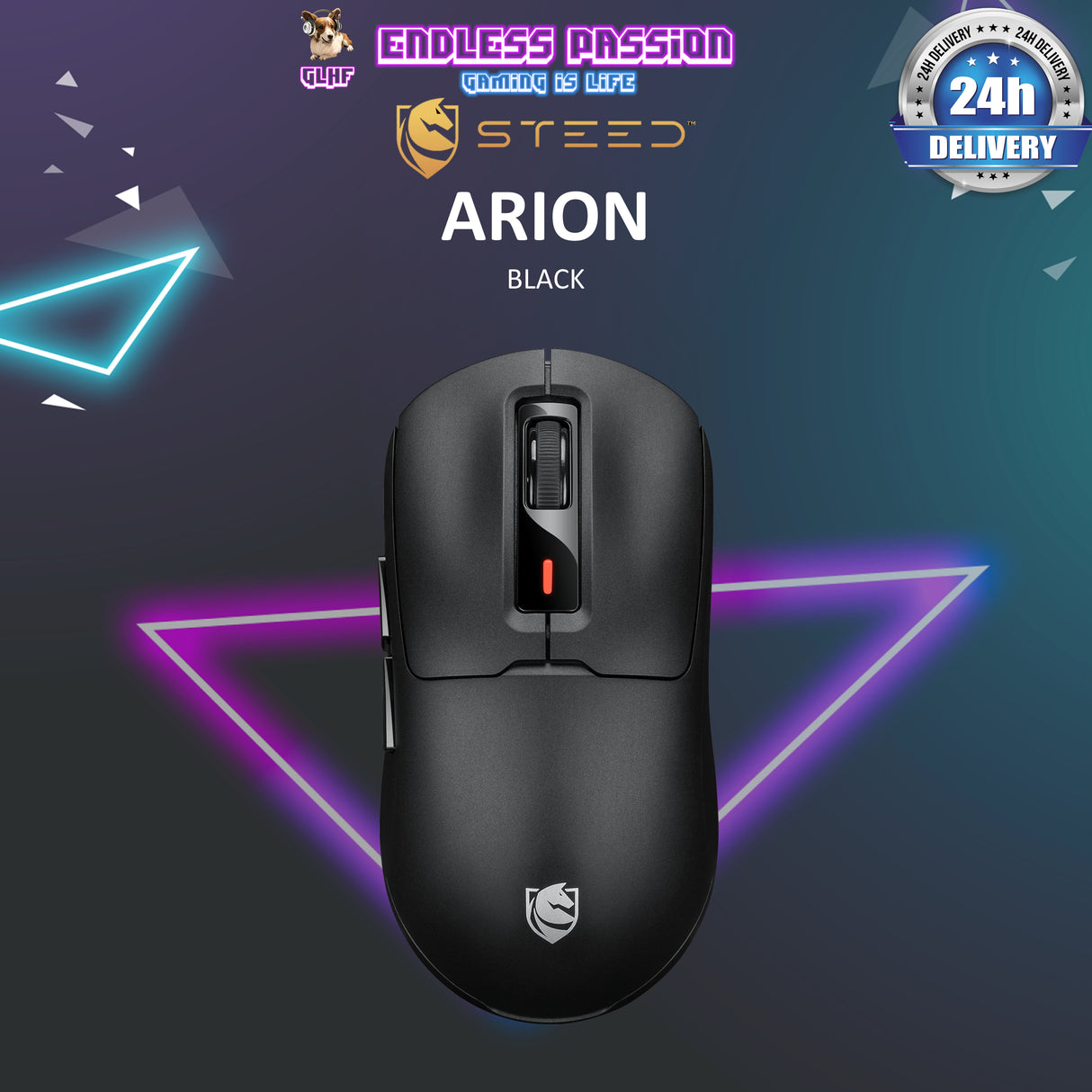 Steed Arion Superlight TRI-Mode Gaming Mouse