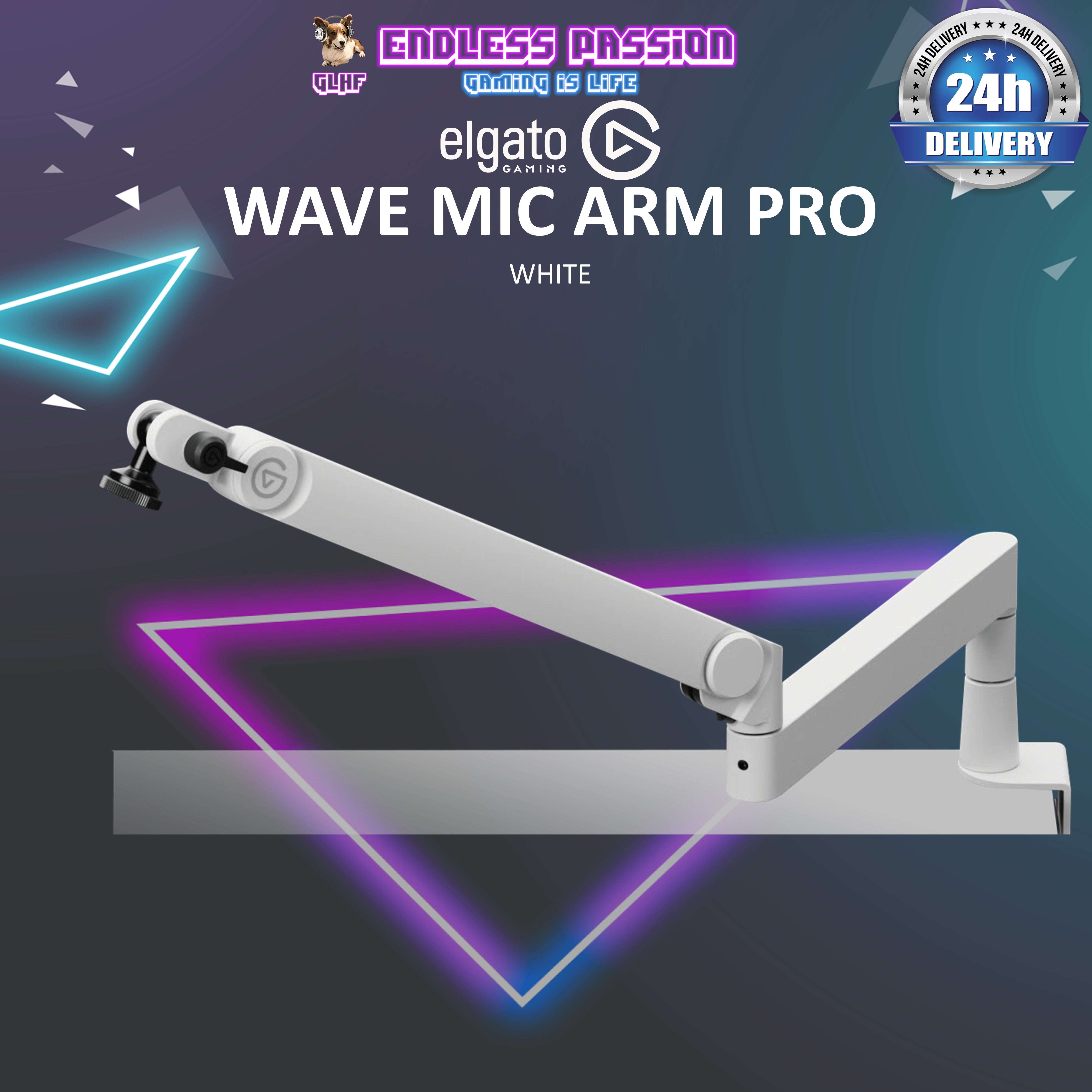 未開封 Elgato Wave Mic Arm Pro Wave Mic Arm Pro - Black | Elgato
