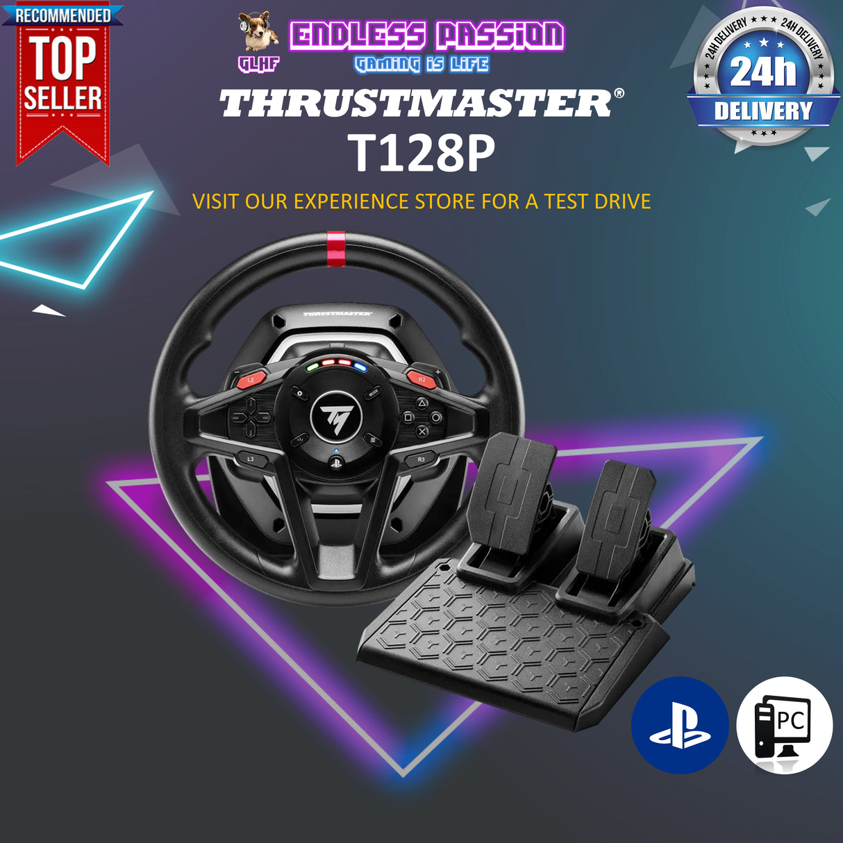 Thrustmaster T128 PS version