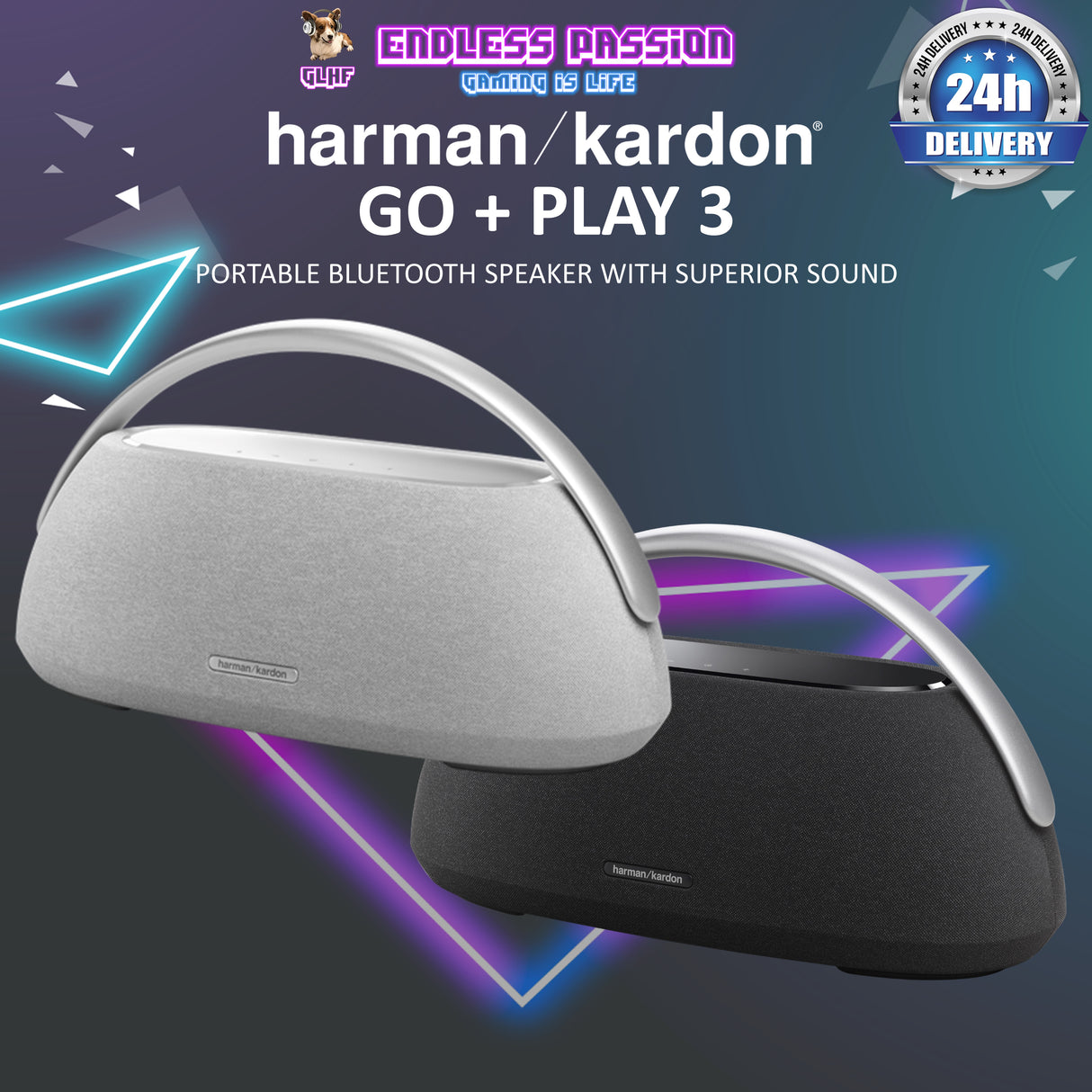 Harman Kardon Go Play 3 Portable Speaker
